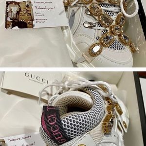 Gucci Flashtrek sneaker with removable crystal